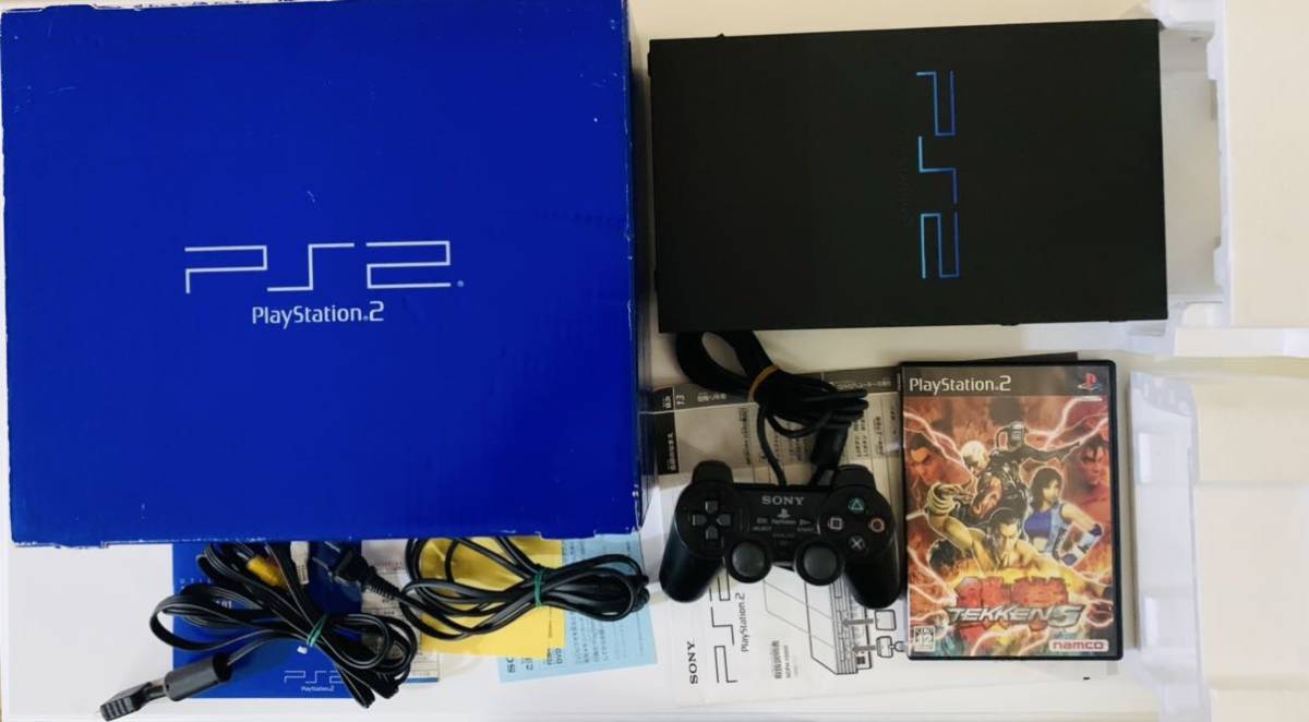 PlayStation2 プレイステーション2 SONY PS2 SCPH-1000 + Tekken 5-