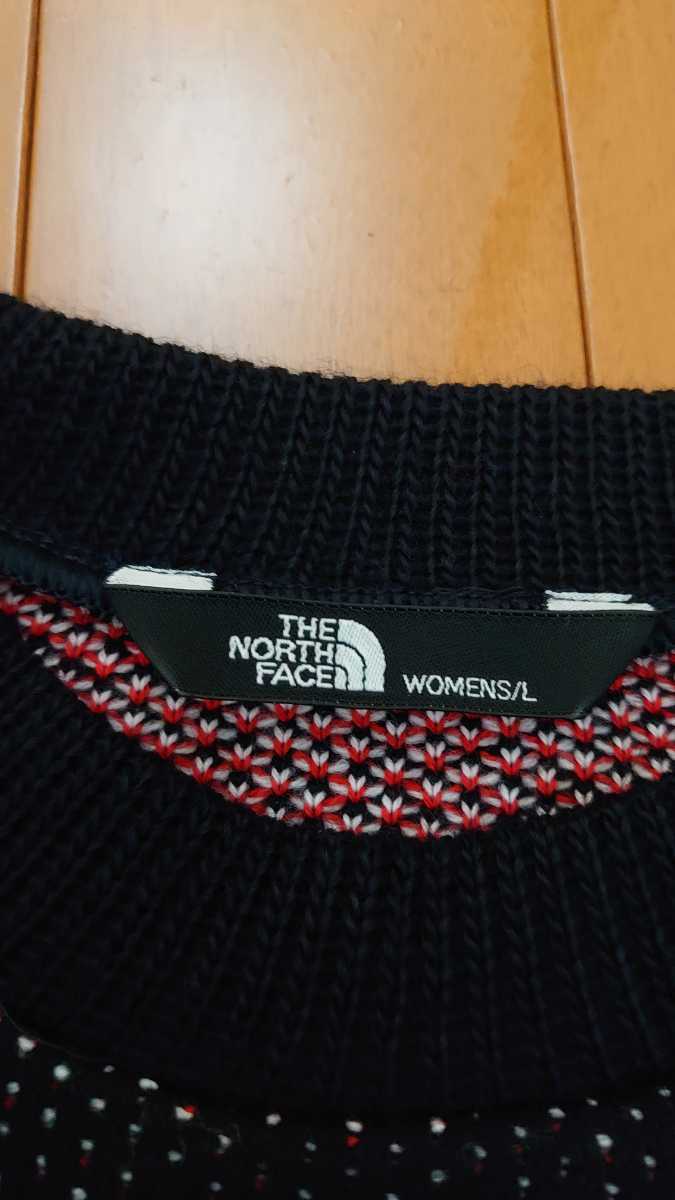 THE NORTH FACE ノースフェイス ウインドストッパーテックセーター NTW61810 size WOMENS L_画像3