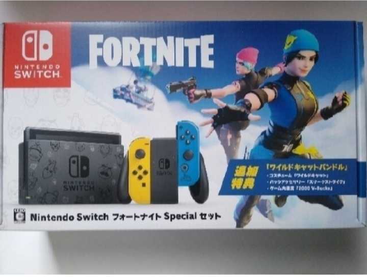 クーポンで更に3000円OFF　Nintendo Switch switch フォートナイトspecialセット　特典コードなし　新品未使用