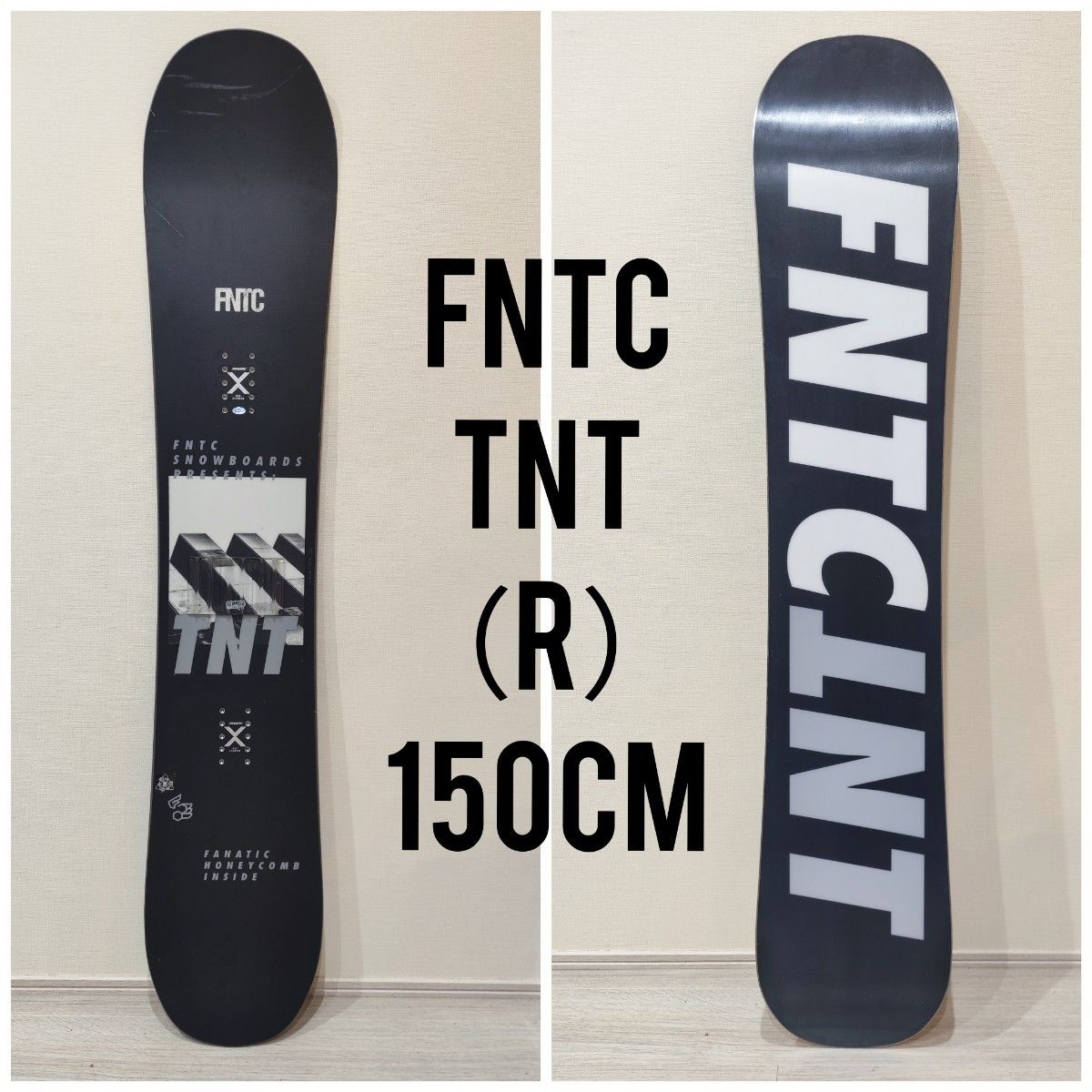 美品 FANATIC fntc TNT Camber TNTC 150cm