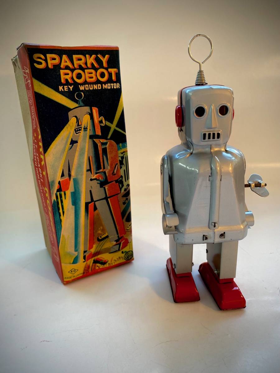50年代ヨシヤ製 SPARKYロボット 完動品 オリジナル ビンテージ | roma