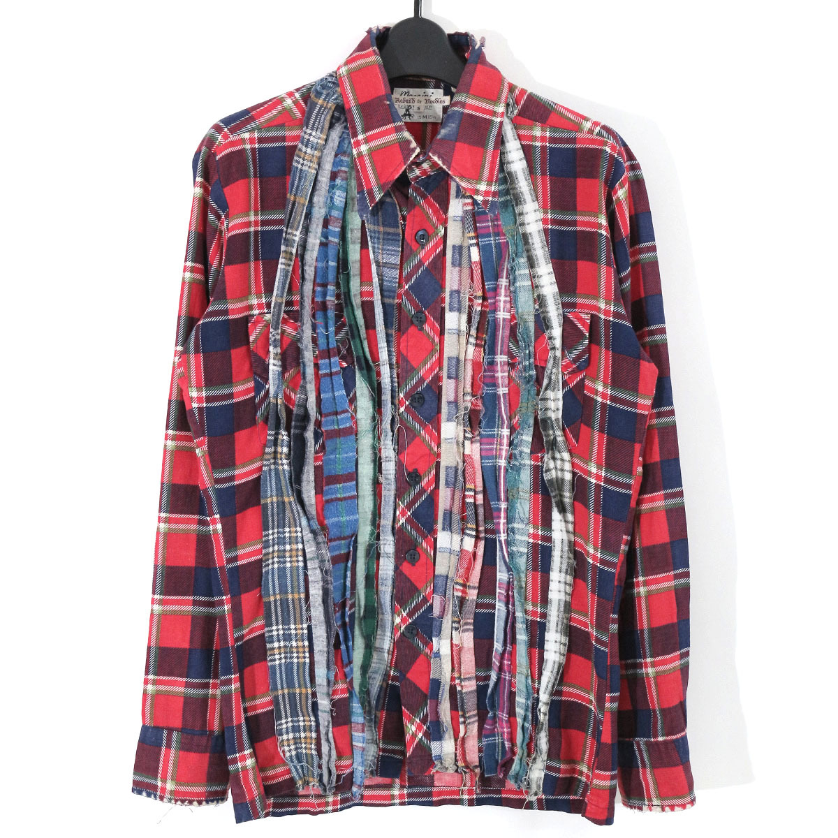 低価お得 ヤフオク! - Rebuild by Needles Ribbon Shirt/リメイク/再構...