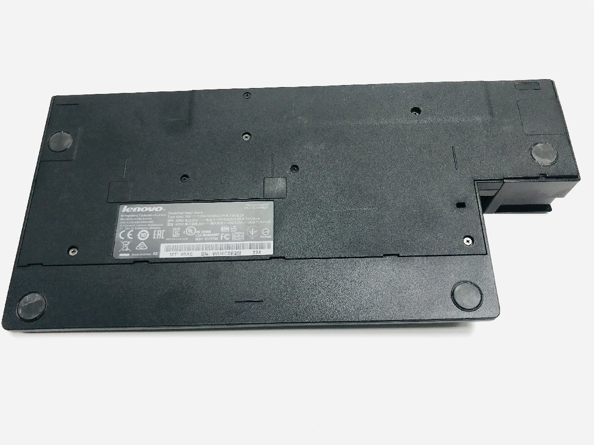 中古良品　(5個セット)Lenovo ThinkPad Basic Dock 40A0　_画像3