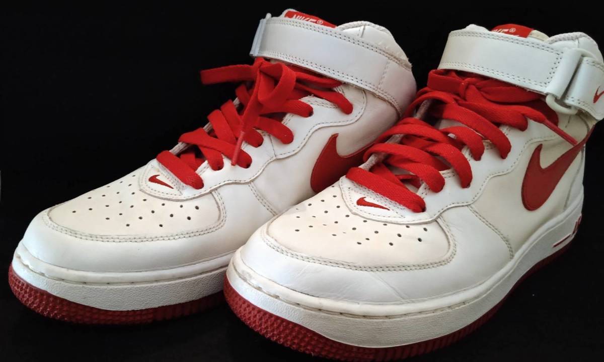 NIKE AIR FORCE 1 MID 2005 Limited Eddition ナイキ ネオ・ヴィンテージ 2005年モデル 25.5cm_画像4