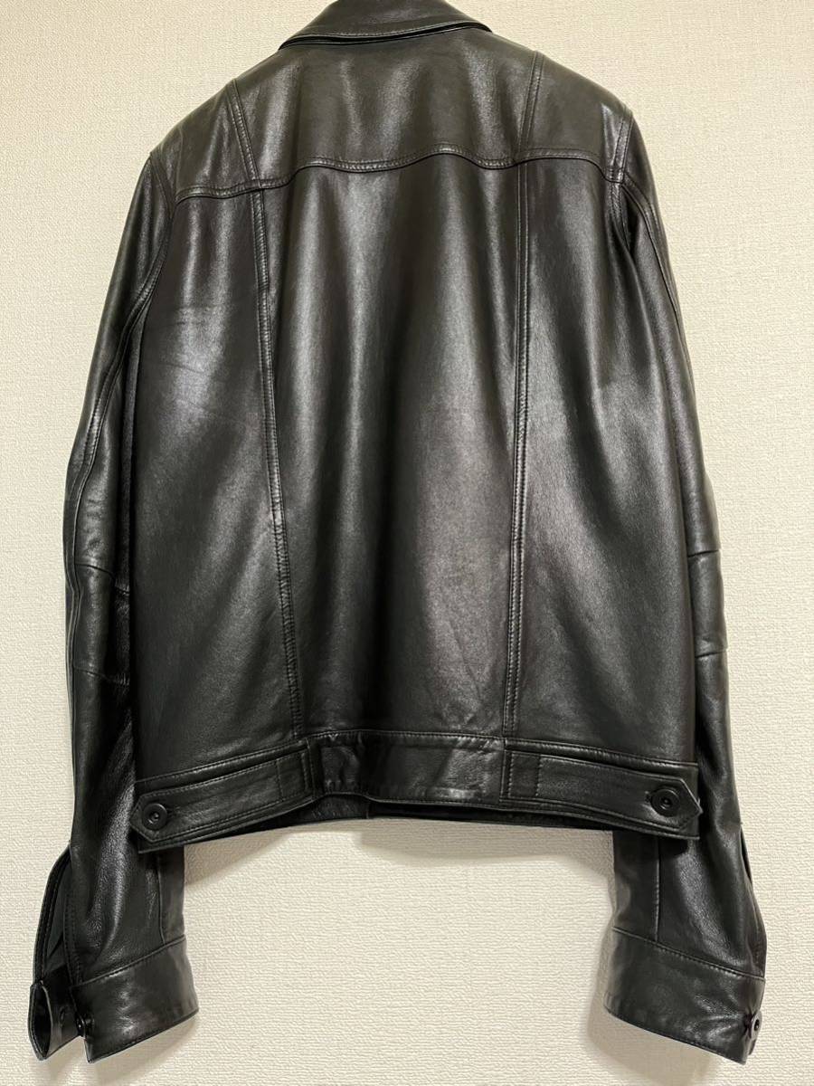 BALENCIAGA leather jacket 44 m-65 Nicola jeskie-ruNICOLAS GHESQUIERE Balenciaga 