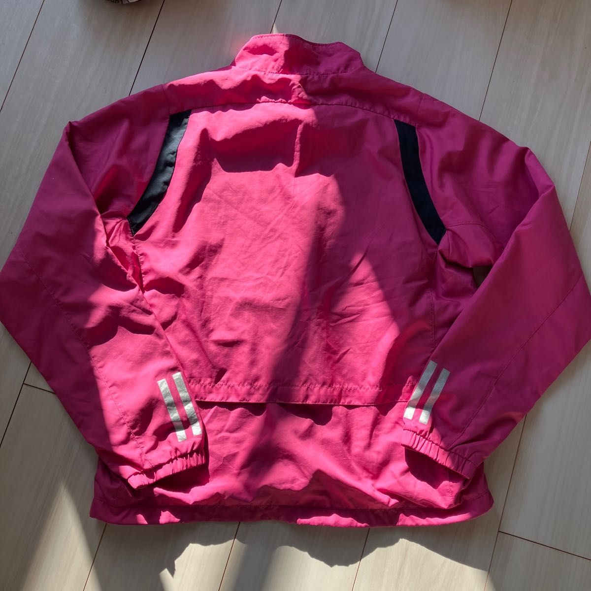 アディダス adidas ウィンドブレーカー レディース ピンク