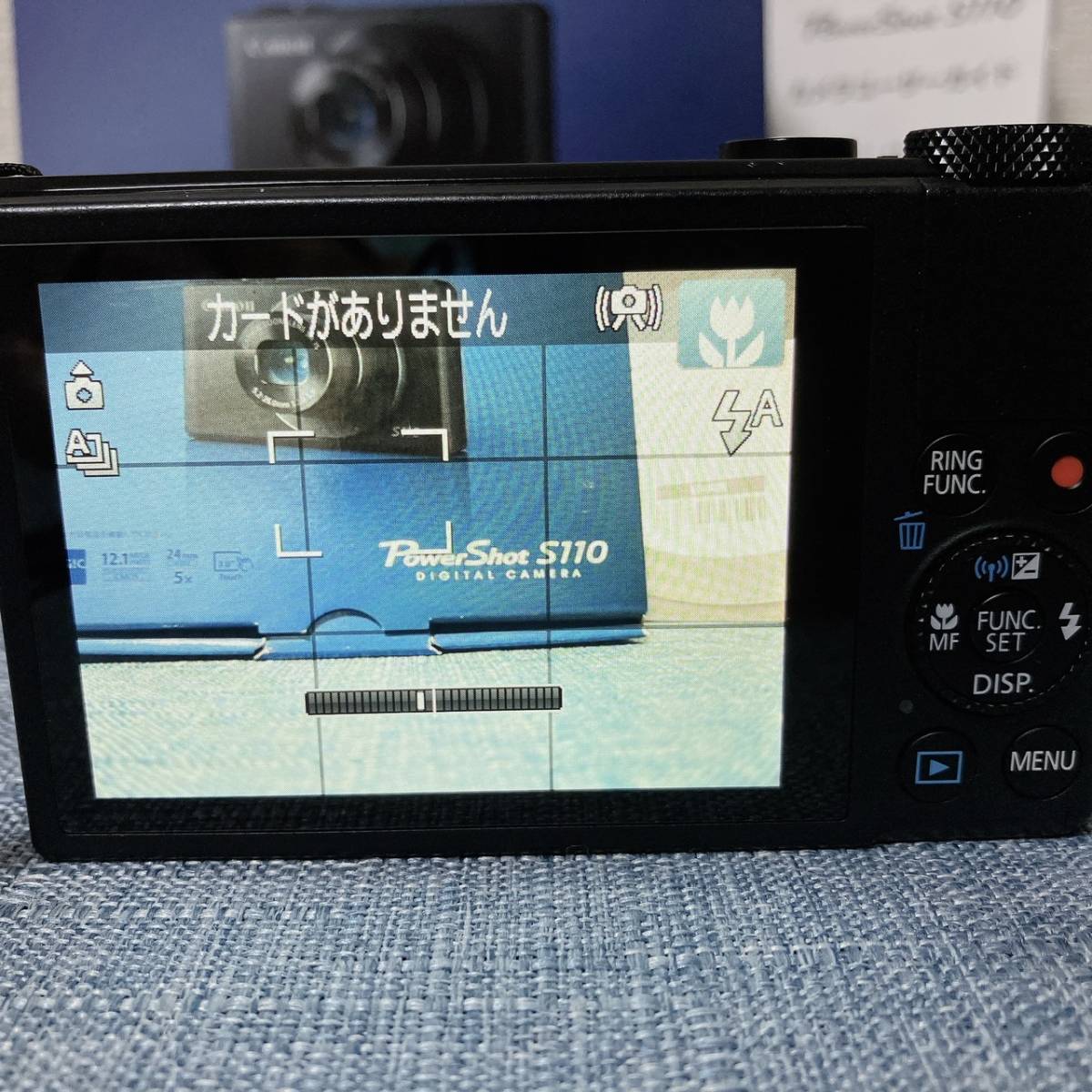 再入荷!】 Canon デジタルカメラ PowerShot S110 約1210万画素 F2.0