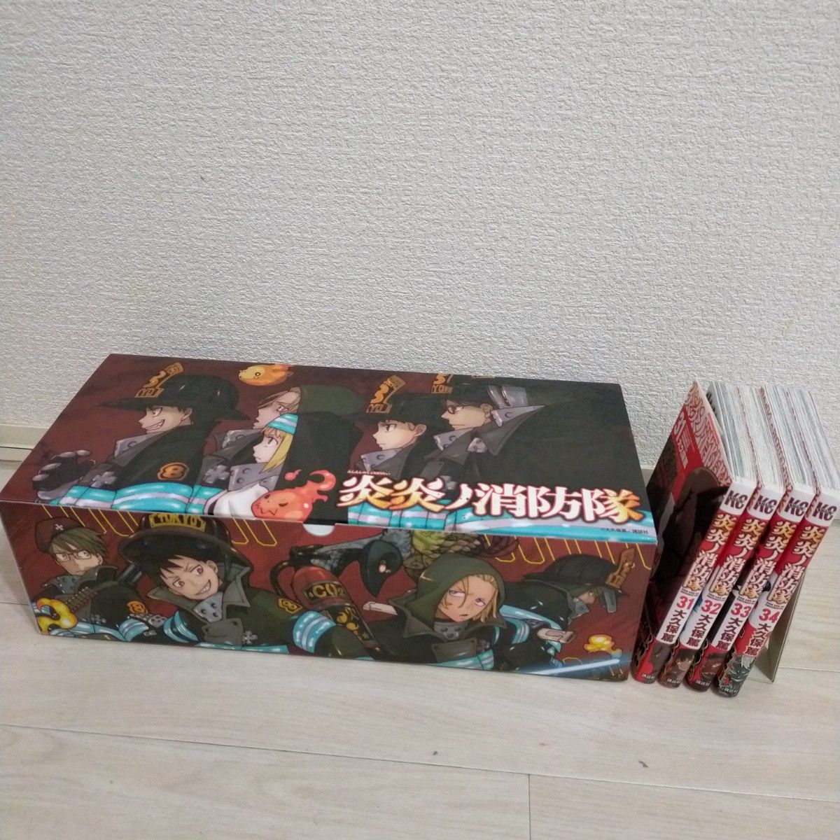 炎炎ノ消防隊 全34巻セット 漫画全巻ドットコム オリジナル収納 炎炎ノ消防隊 全34巻セット 漫画全巻ドットコム オリジナル収納