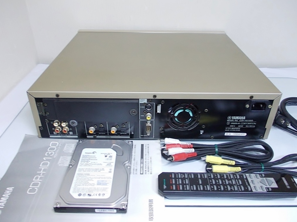ヤマハ HDD CDレコーダー ゴールド CDR-HD1300(N) オーディオ