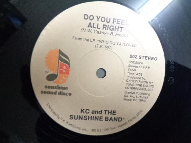 KC and THE SUNSHINE BAND/DO YOU FEEL ALL RIGHT/4567　Limited edition, Numbered_画像5