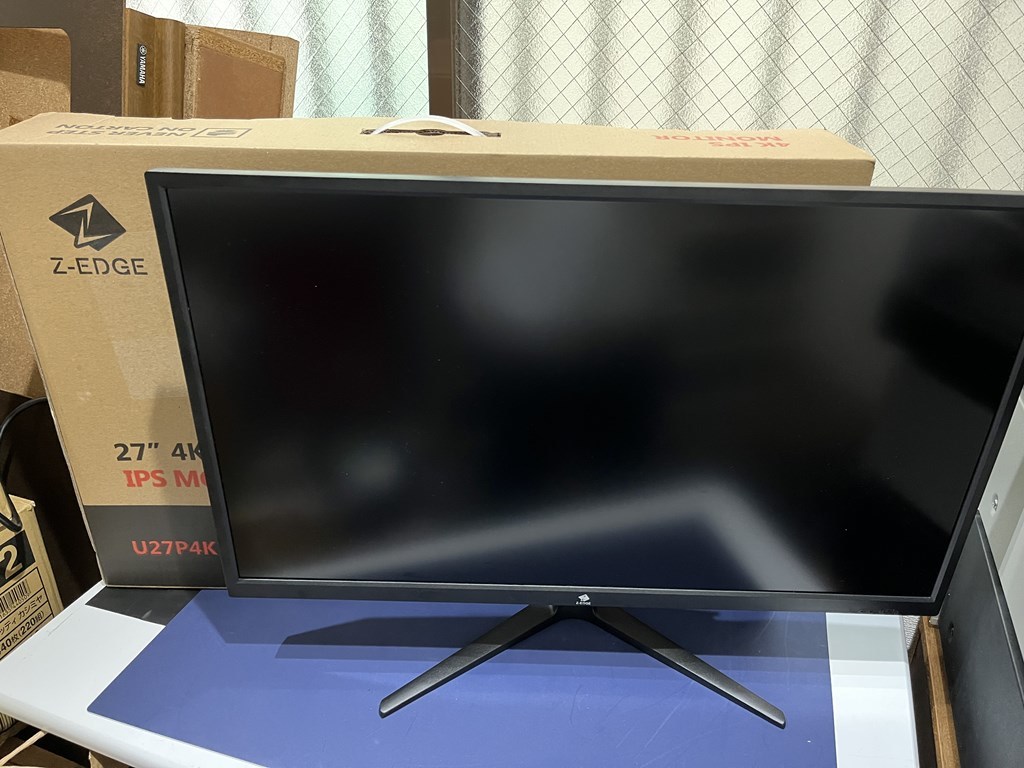 Z-EDGE 4k 60Hz 27型 IPS モニター 液晶ディスプレイ U27P4K 美品 半年使用