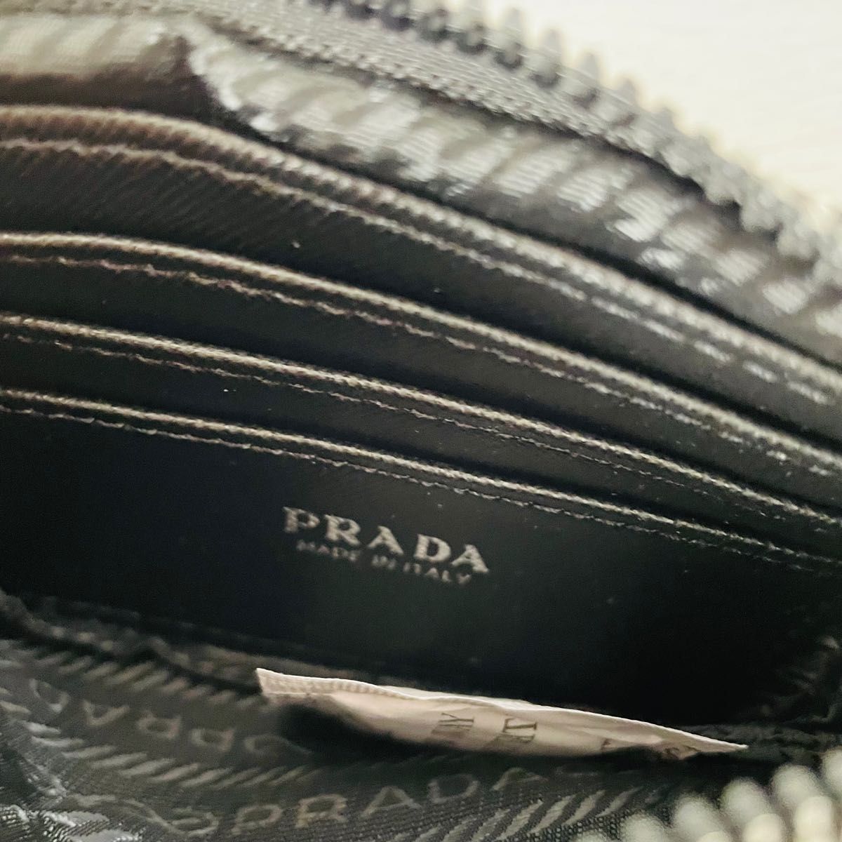 ノベルティー PRADAプラダ コインカードケースPradaポーチ チェーン