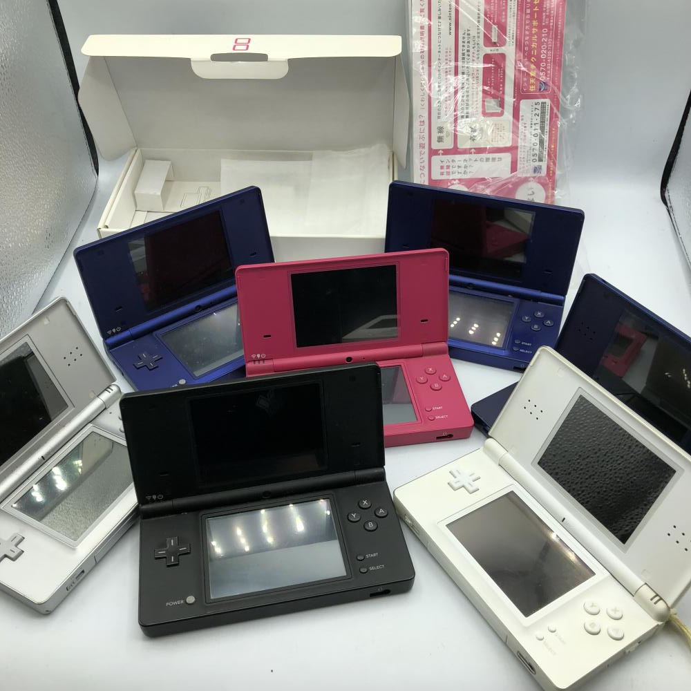 ニンテンドー 携帯ゲーム機 ジャンク9台セット 3DS DSiLL DSlite-