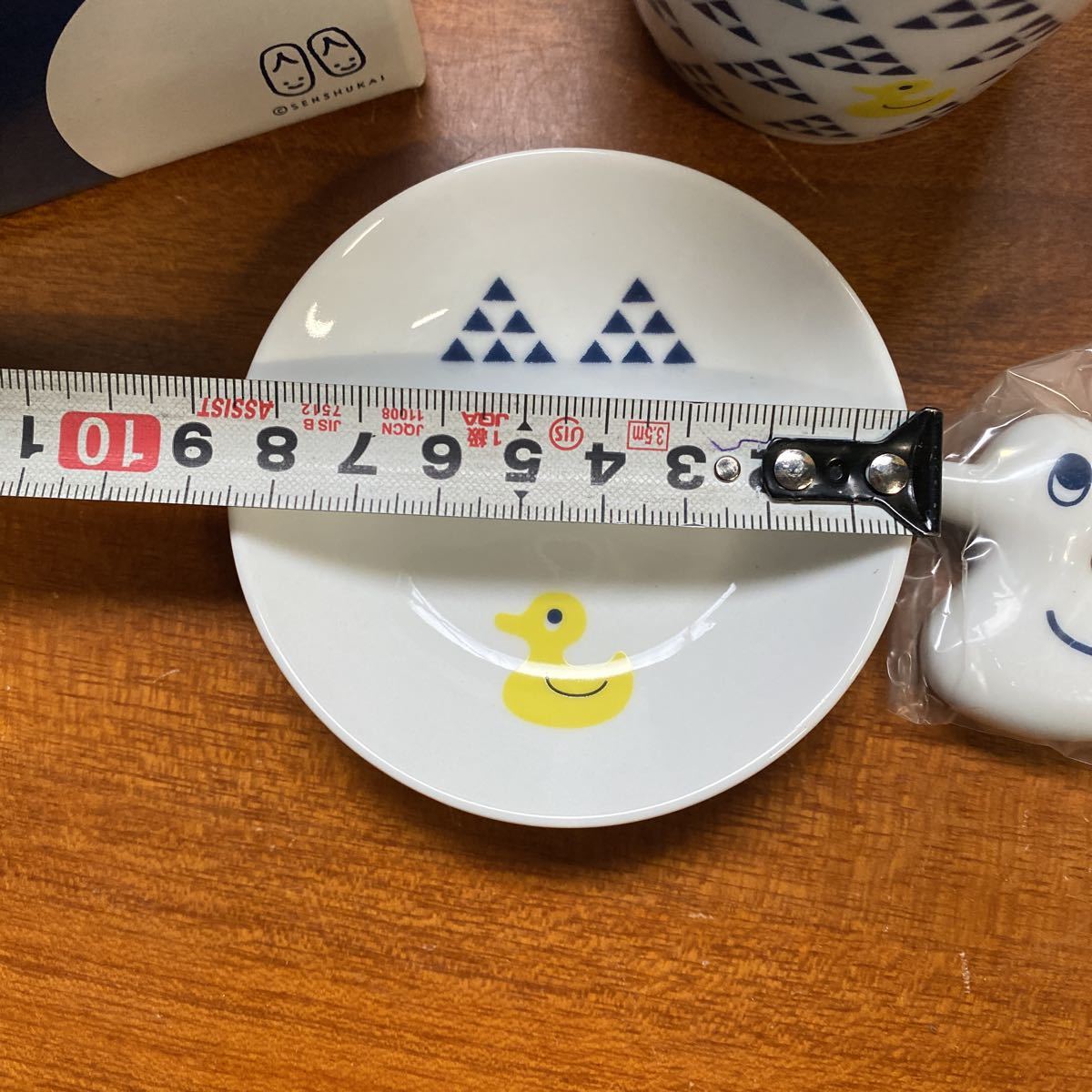 そばちょこ 薬味皿 箸置き セット 磁器 電子レンジ可 senshukai あひる かえる 和食器の画像8