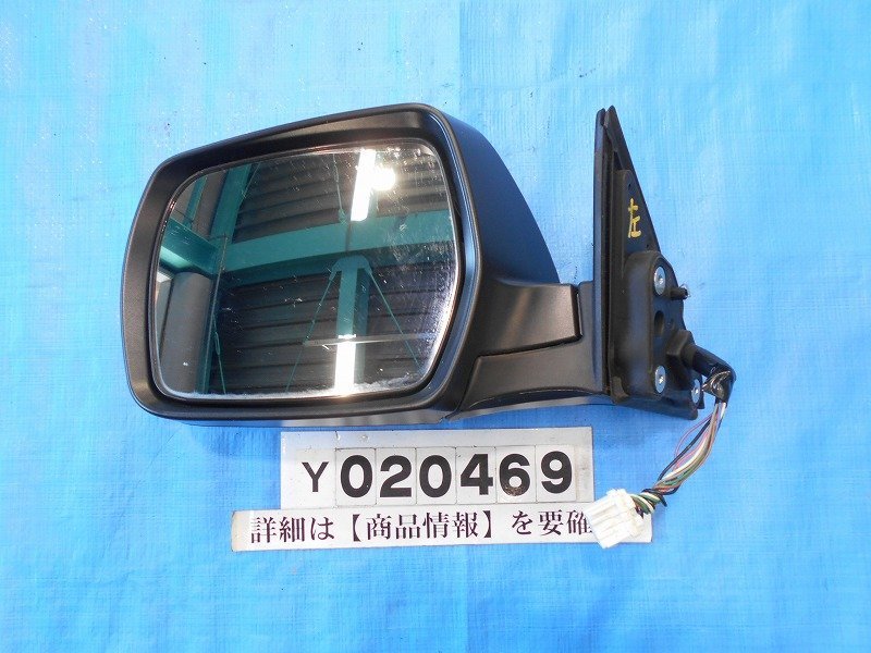 DBA-BR9 Legacy original left door mirror C6Z silver 9 pin / heater have 20469[ gome private person postage extra . addition *S size ]