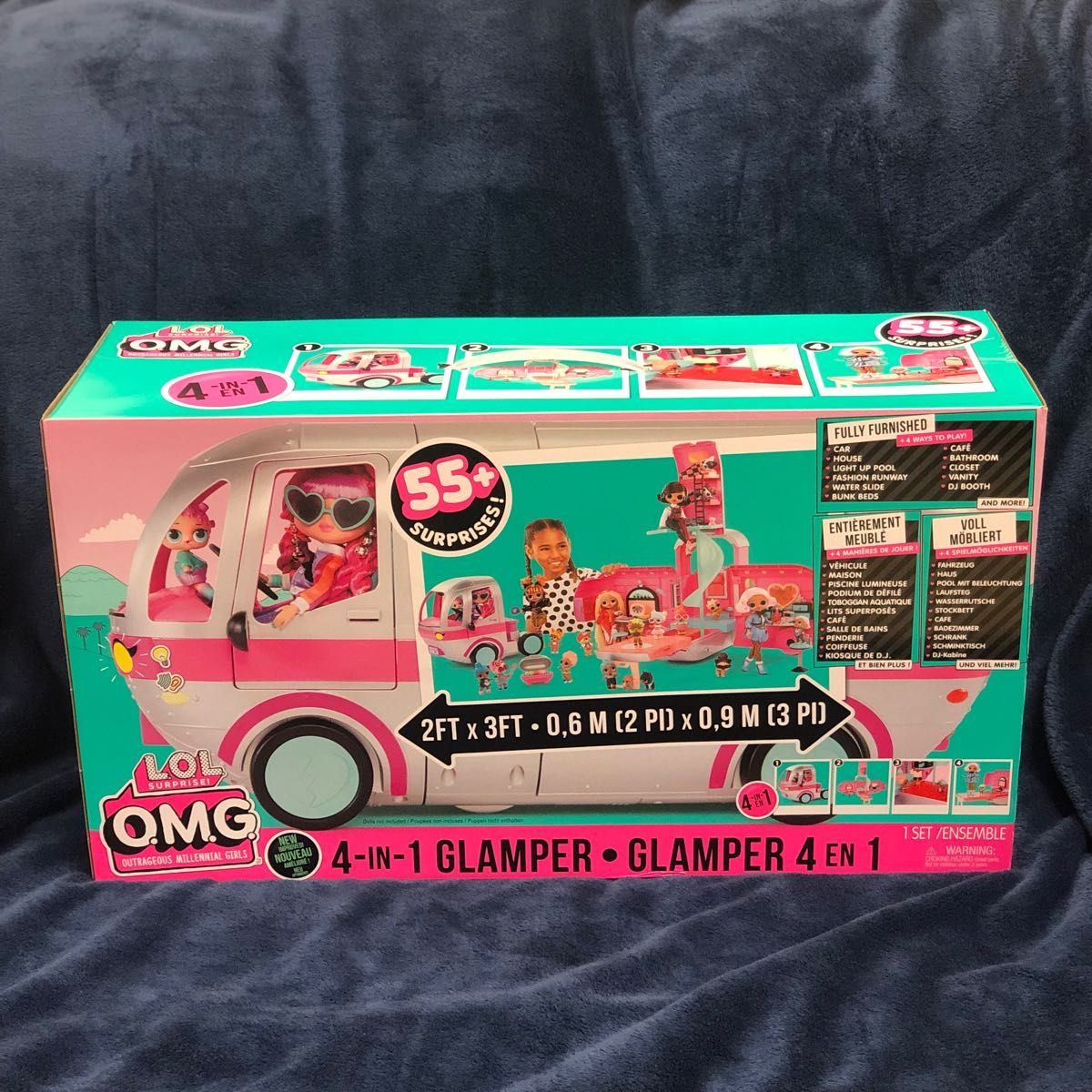 ☆日本未発売4in1 LOL l.o.l サプライズ surprise Glamper Camper シルバー omg ☆日本未発売4in1 LOL l.o.l サプライズ surprise Glamper Camper シルバー omg
