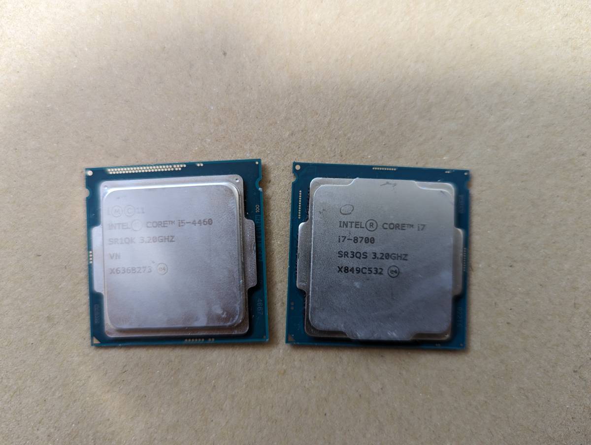 CPU 28個 まとめ売り Intel core i7 i5 i3 XEON(中古)のヤフオク落札情報