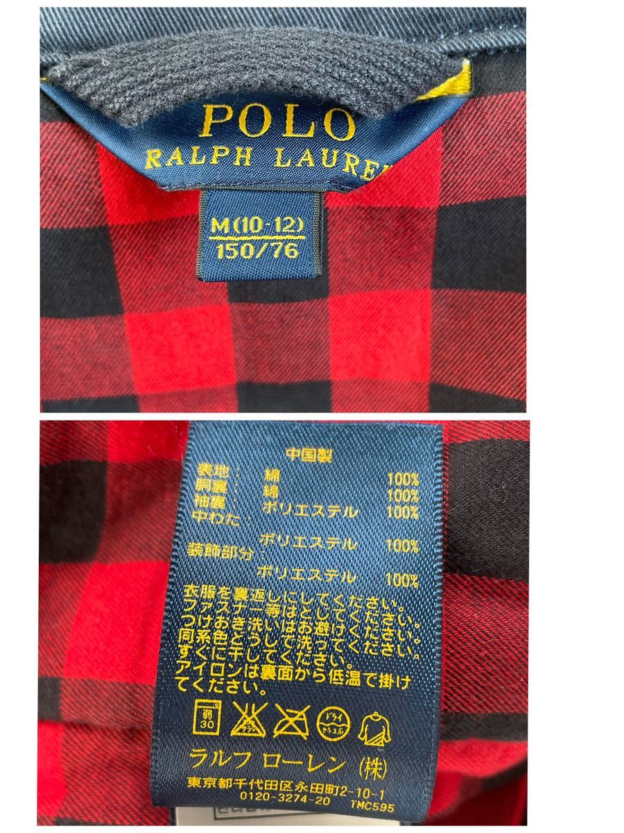 Polo Ralph Lauren M-51 TYPE フィールド ジャケット ポロ ラルフローレン キッズ用 150cm 中綿 TALONジップ使用 オールド ビンテージ_画像10