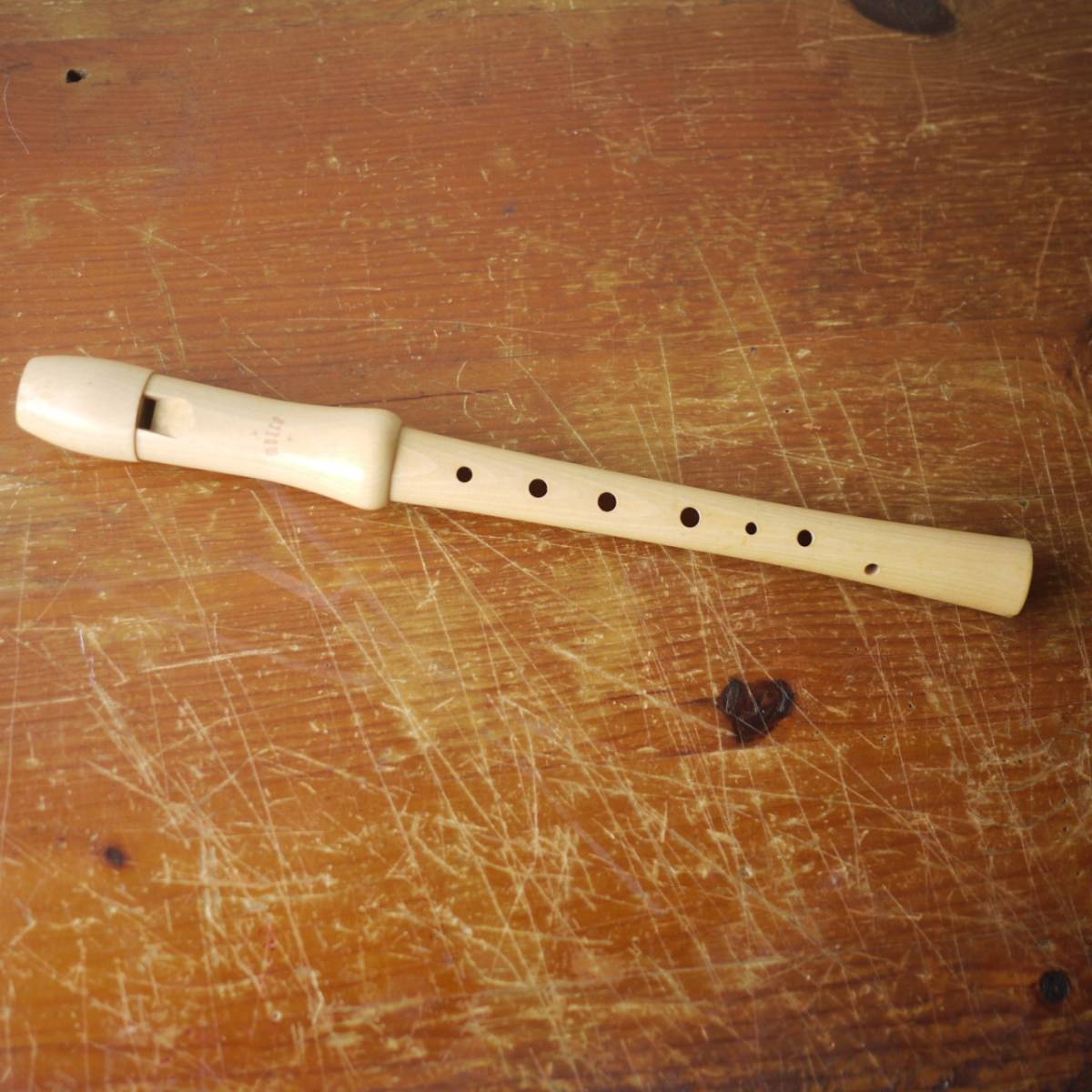 mekMOECK сопрано блок-флейта 125 german тип school модель деревянный духовой инструмент Maple . палец таблица смазка щетка ткань кейс ансамбль 