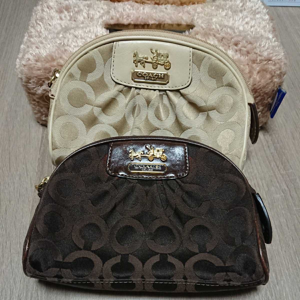 COACH ポーチ②-