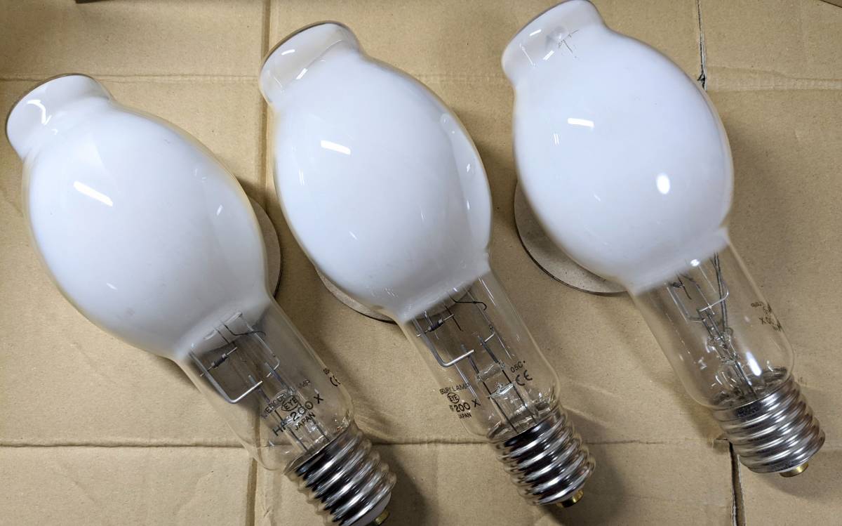 期間限定キャンペーン 電球 水銀 灯 ランプ HF 200 X 4個セット 蛍光灯