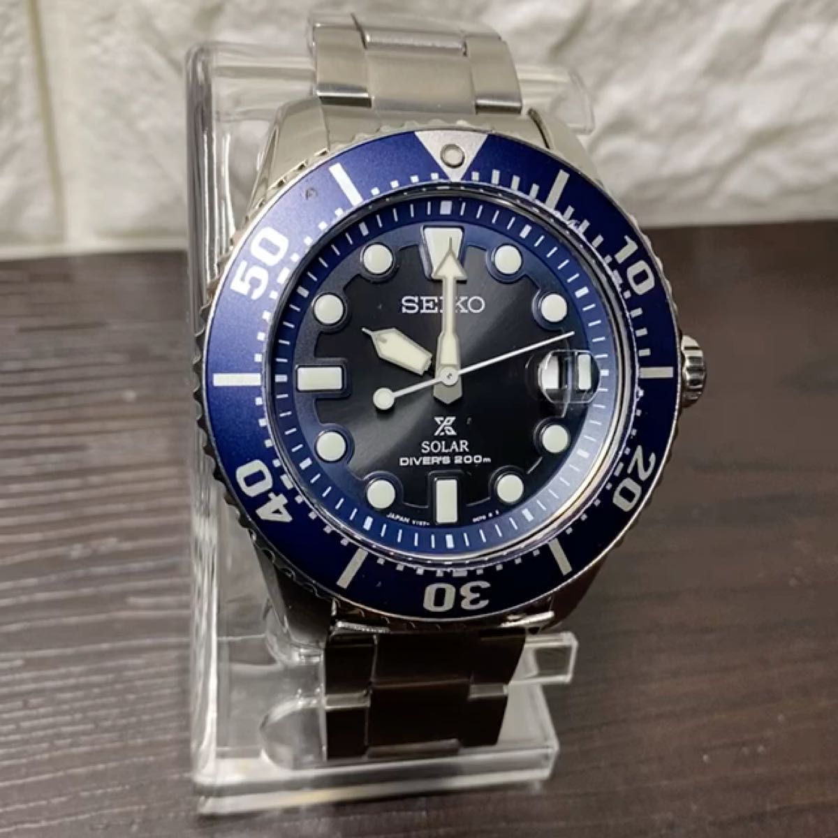 美品 SEIKO プロスペックスSBDY059ダイバーズ カーキ ＳＳ／ラバー