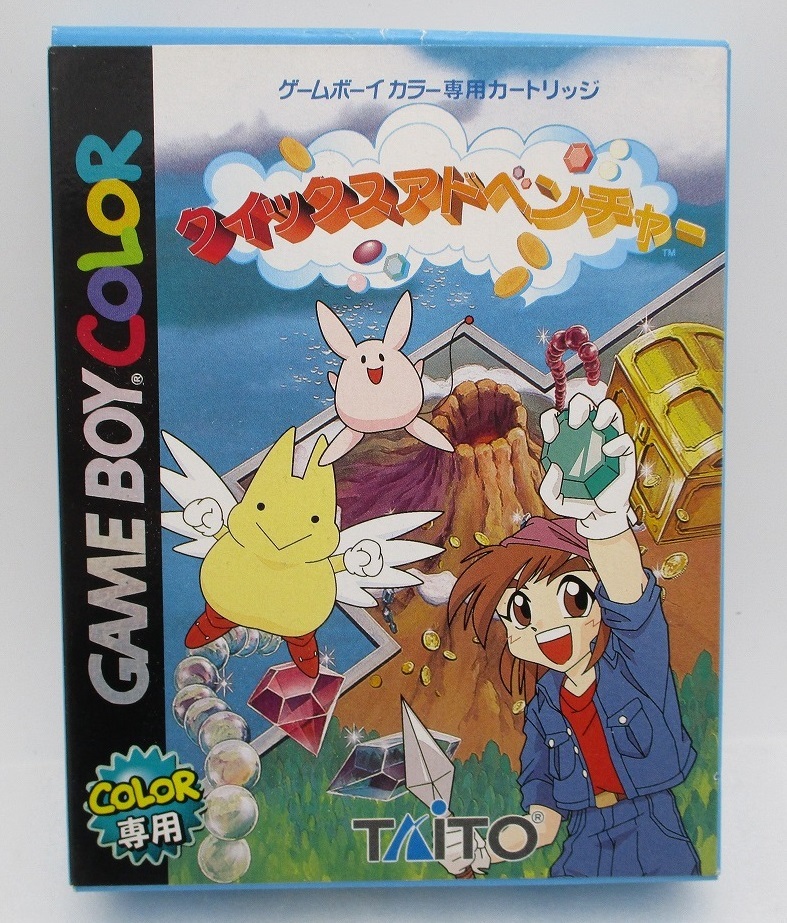 値頃 ゲームボーイカラー専用 Adventure QIX TAiTO COLOR 検索:GAMEBOY 説明書付き 「クイックスアドベンチャー」箱 ゲームソフト パズル、迷路 値頃 ゲームボーイカラー専用 Adventure QIX TAiTO COLOR 検索:GAMEBOY 説明書付き 「クイックスアドベンチャー」箱 ゲームソフト パズル、迷路