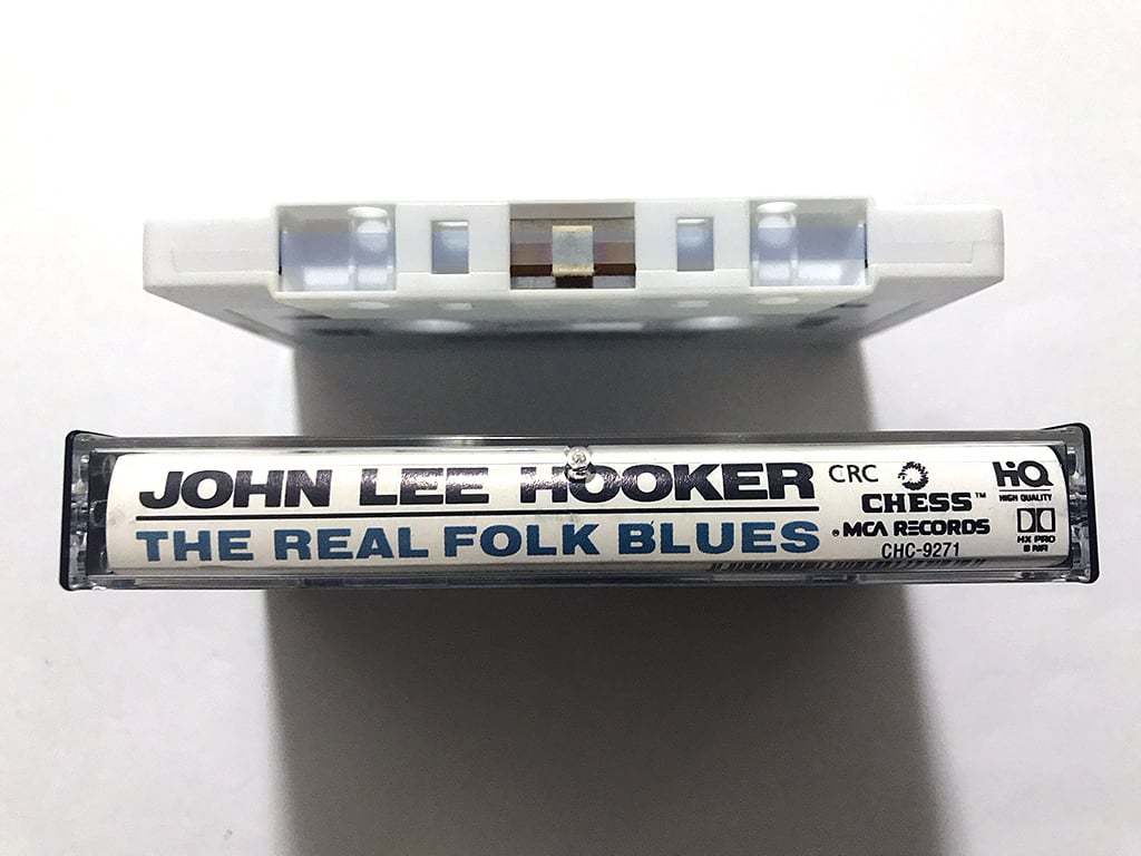 ■カセットテープ■ジョン・リー・フッカー John Lee Hooker『Real Folk Blues』Chess録音集 ブルース・ギター■8本まで送料185円の画像3