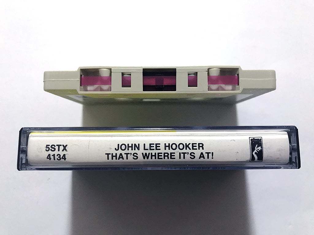 ■カセットテープ■ジョン・リー・フッカー John Lee Hooker『That's Where It's At!』Stax ブルース・ギター■8本まで送料185円の画像3