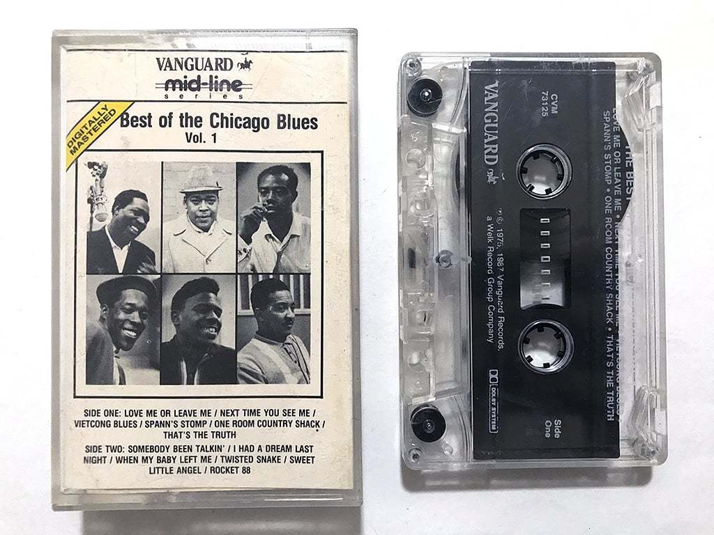 ■カセットテープ■ブルース・オムニバス『The Best Of Chicago Blues Vol.1』James Cotton / Junior Wells / Buddy Guy / Otis Spannの画像1