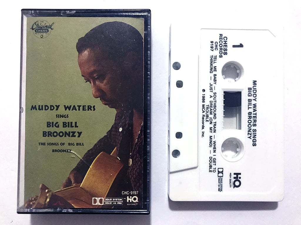 ■カセットテープ■マディ・ウォーターズ Muddy Waters『Sings Big Bill Broonzy』50年代チェス録音 ブルース■8本まで送料185円の画像1