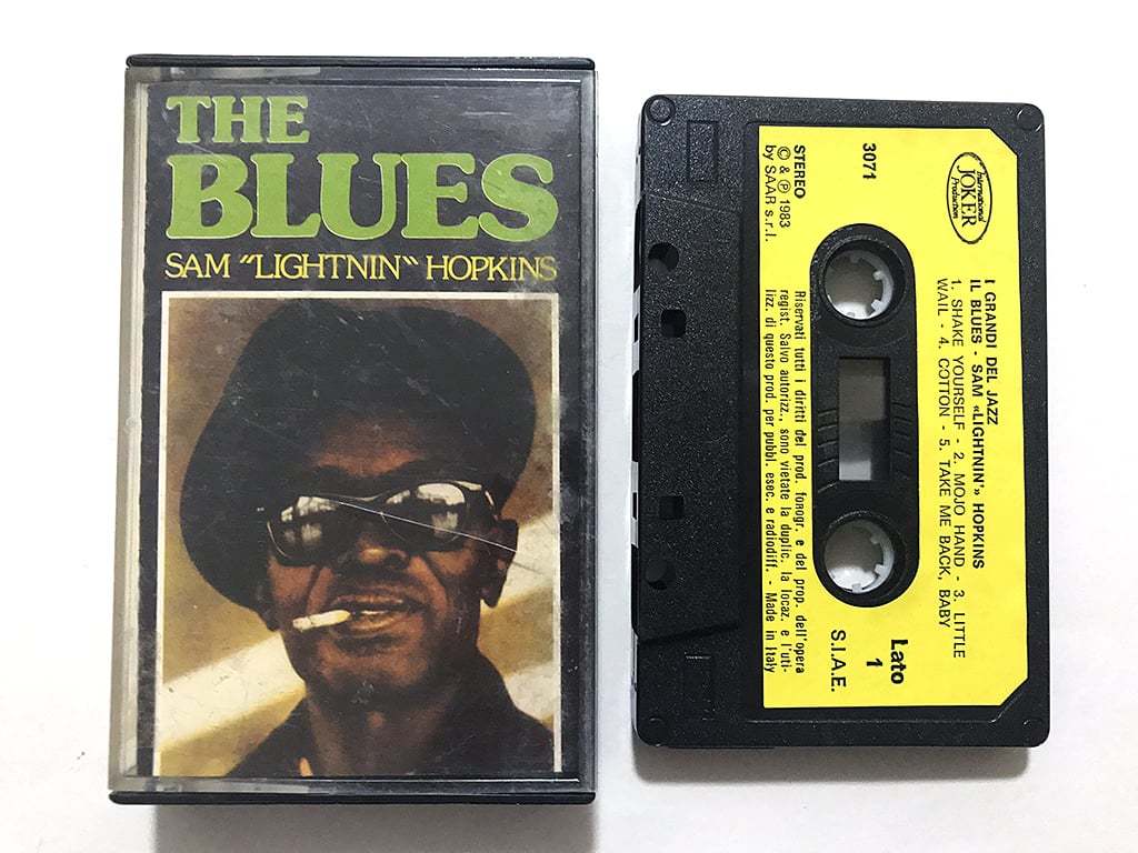 ■カセットテープ■ライトニン・ホプキンス Sam Lightnin' Hopkins『The Blues』「Mojo Hand」66年 Verve / Falkways録音■の画像1