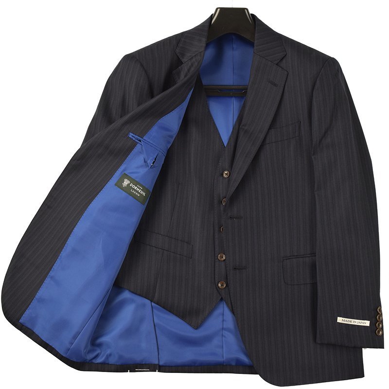 ◇DORMEUIL ドーメル 英国製生地◇秋冬モデル【スリーピース】日本国内