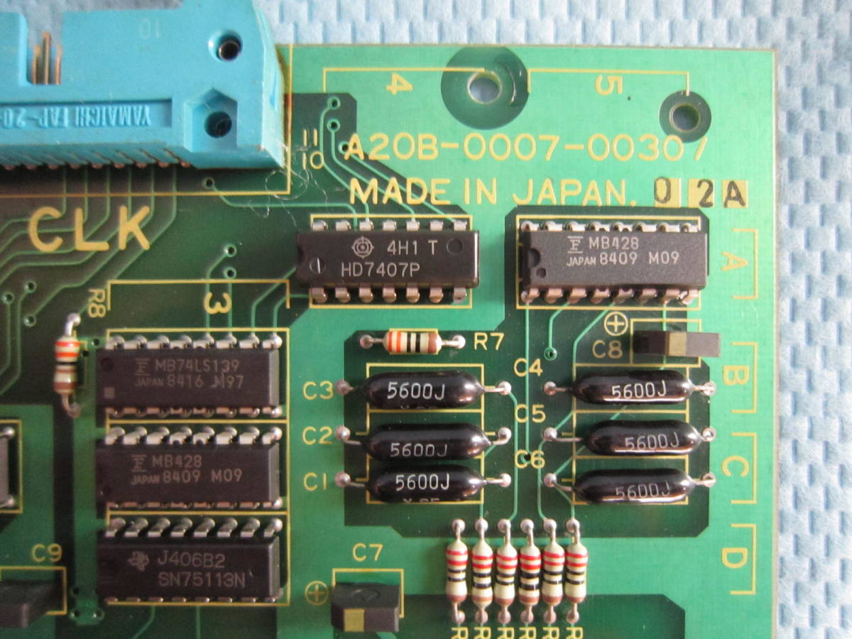 FANUC CRT DISPLAY BOARD A20B-0007-0030/02A_画像2