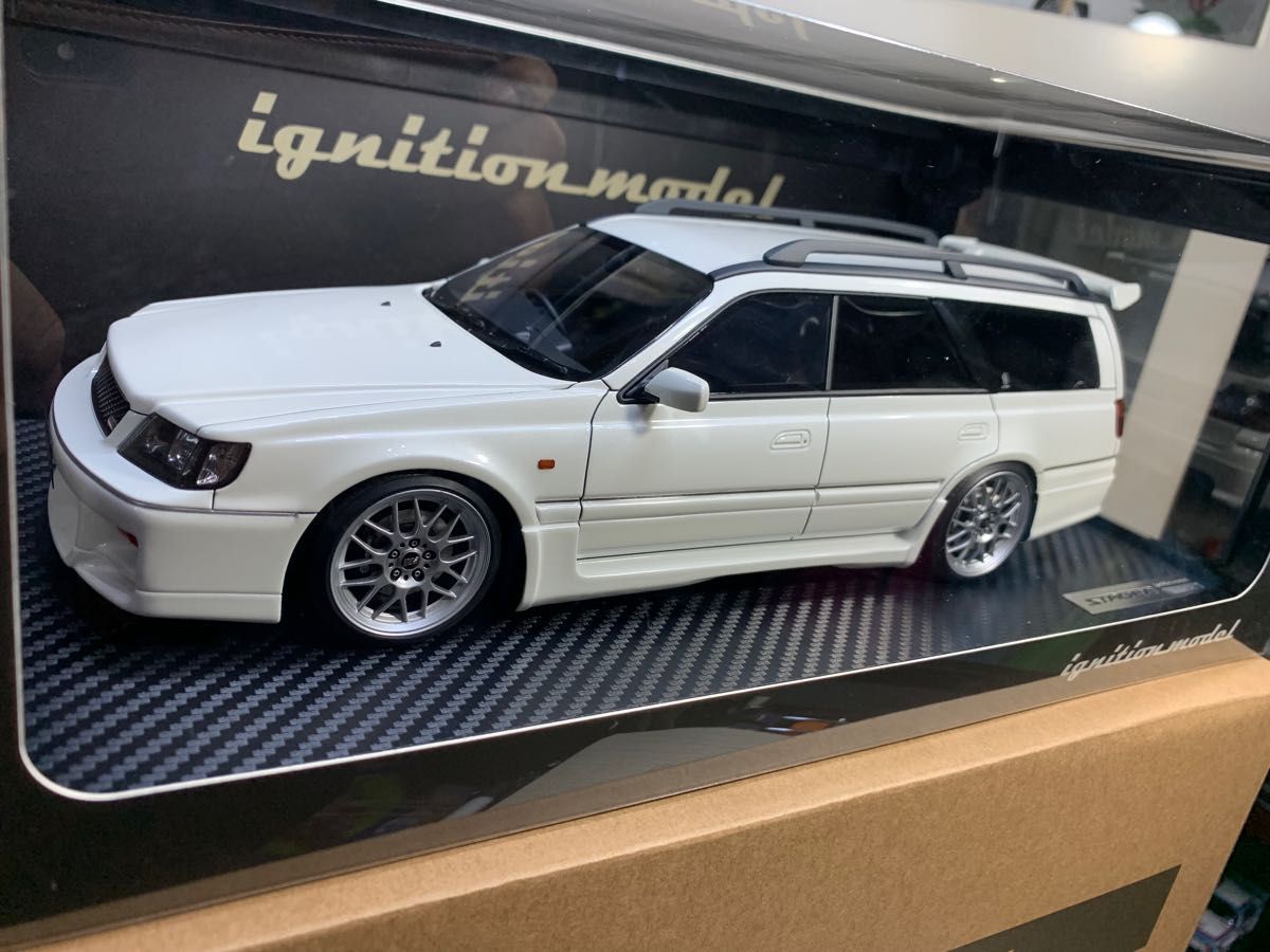 イグニッションモデル 1/18 日産ステージア260RS(ホワイト) ゲーム ...