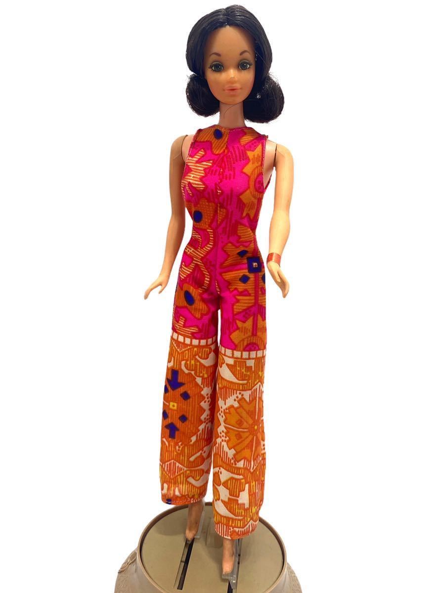 当時物1967年 バービー人形 マテル社 ヴィンテージバービー バービーフレンド スタンド付き Barbie MATTEL社 リアルアイラッシュ の画像1