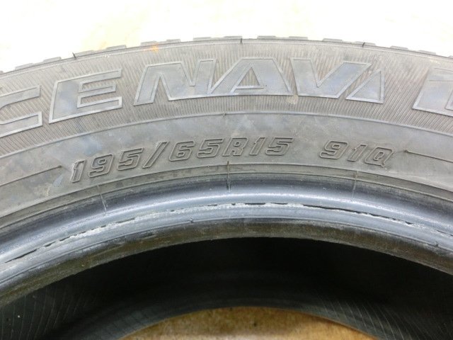 L-5093 溝あり 中古スタッドレス グッドイヤー ICE NAVI 6 195/65R15 91Q (4本)_画像4