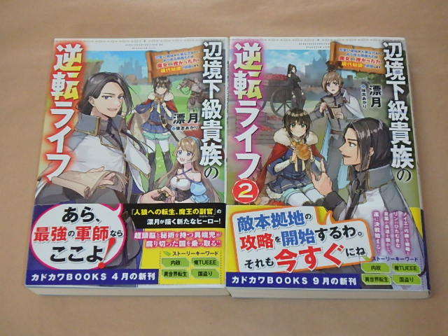 辺境下級貴族の逆転ライフ　可愛い弟妹が大事な兄なので、あらゆる邪魔ものは魔女から授かった力と現代知識で排除します 全2巻セット_画像1