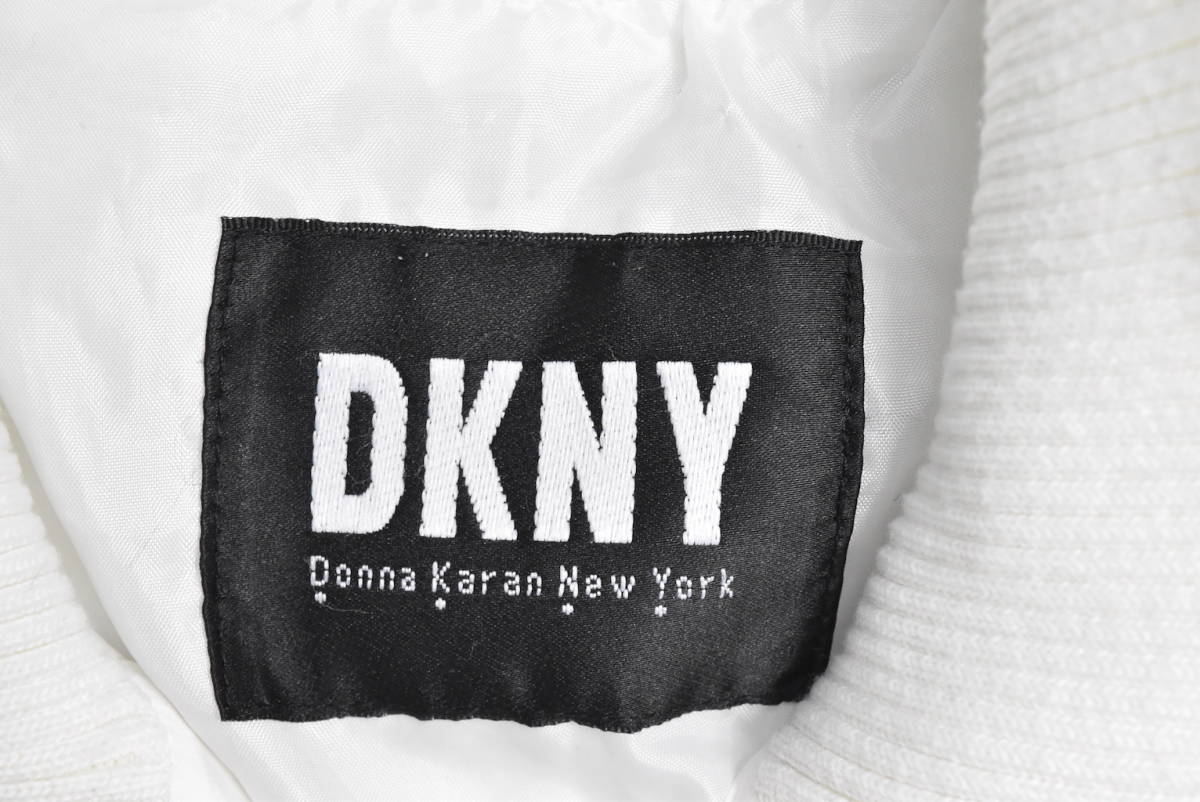 DKNY　ダナキャランニューヨーク　ミリタリー ジャケット　90s　古着　白　ホワイト　ユニセックス　Y2K　88L7_画像6