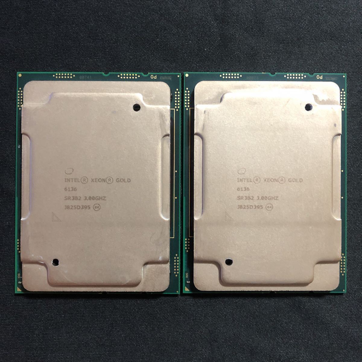 Aランク Intel Xeon Gold 6136、12C、3.0 Ghz、24.75 MBキャッシュ、Ddr4 最大2666MHz、150W Td 並行輸入品
