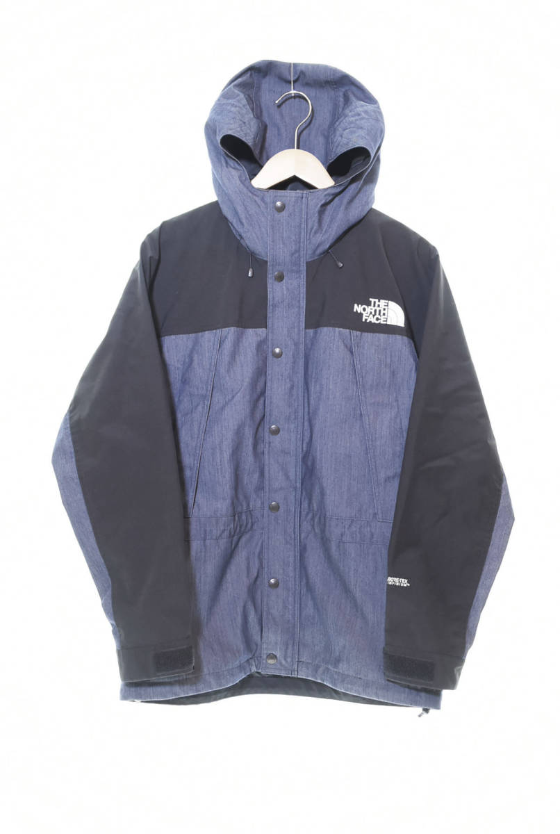 △ THE NORTH FACE ザノースフェイス MOUNTAIN LIGHT DENIM JACKET マウンテン ライト デニムジャケット NP12032 M インディゴ 103