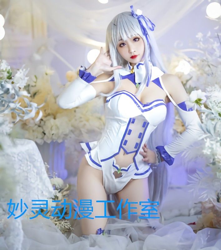Re ゼロから始める異世界生活(リゼロ) エミリア 同人コスプレ Re ゼロから始める異世界生活(リゼロ) エミリア 同人コスプレ