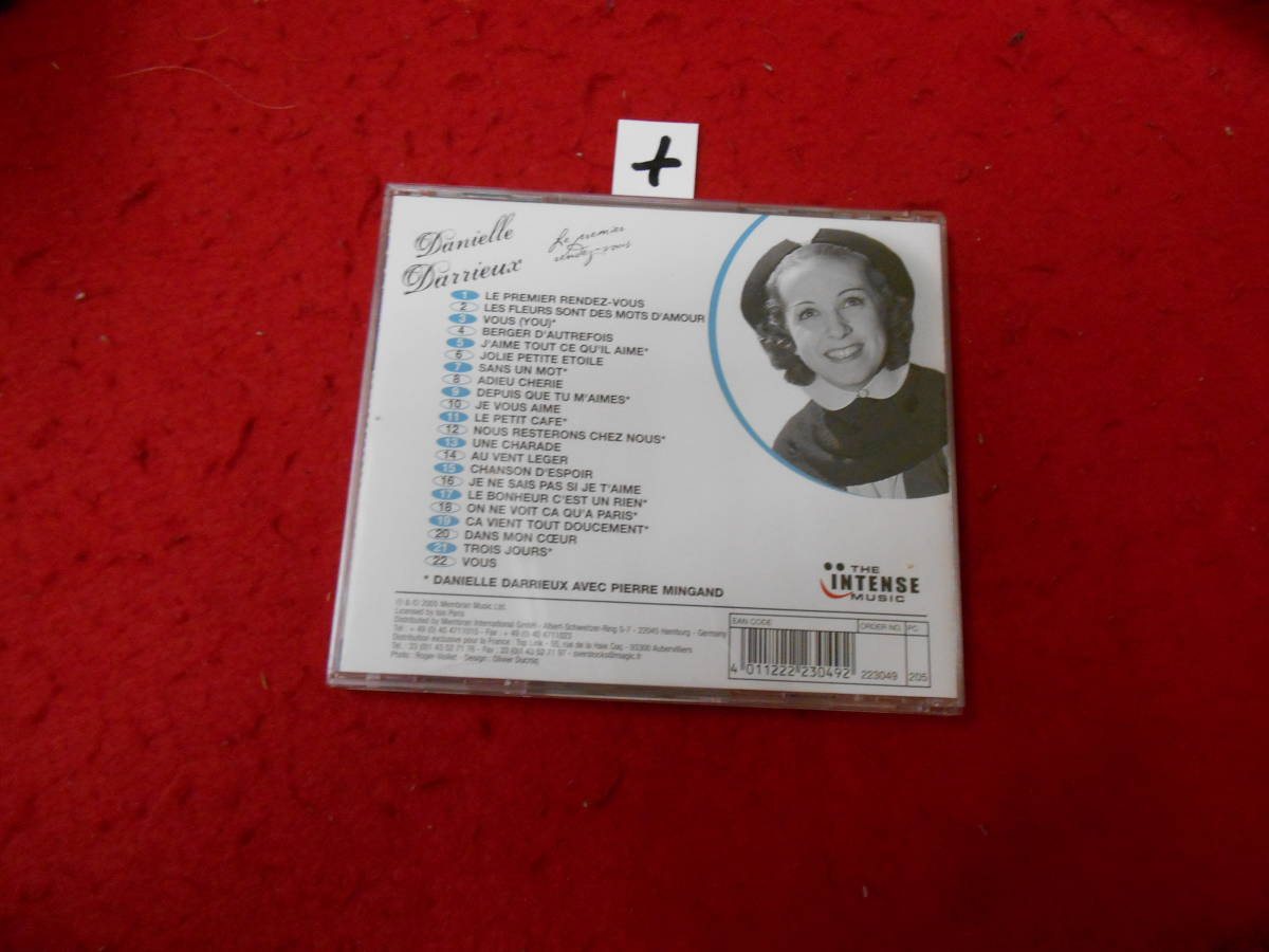 +輸入盤CD!　Le premier Rendez-vous Danielle Darrieux _画像2