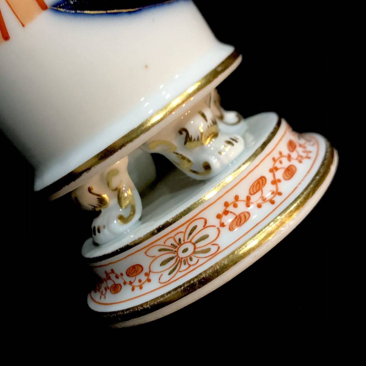 Meissen マイセン/※1級品 柿右衛門写 金彩御所車花紋 花瓶 | inmarco.ae