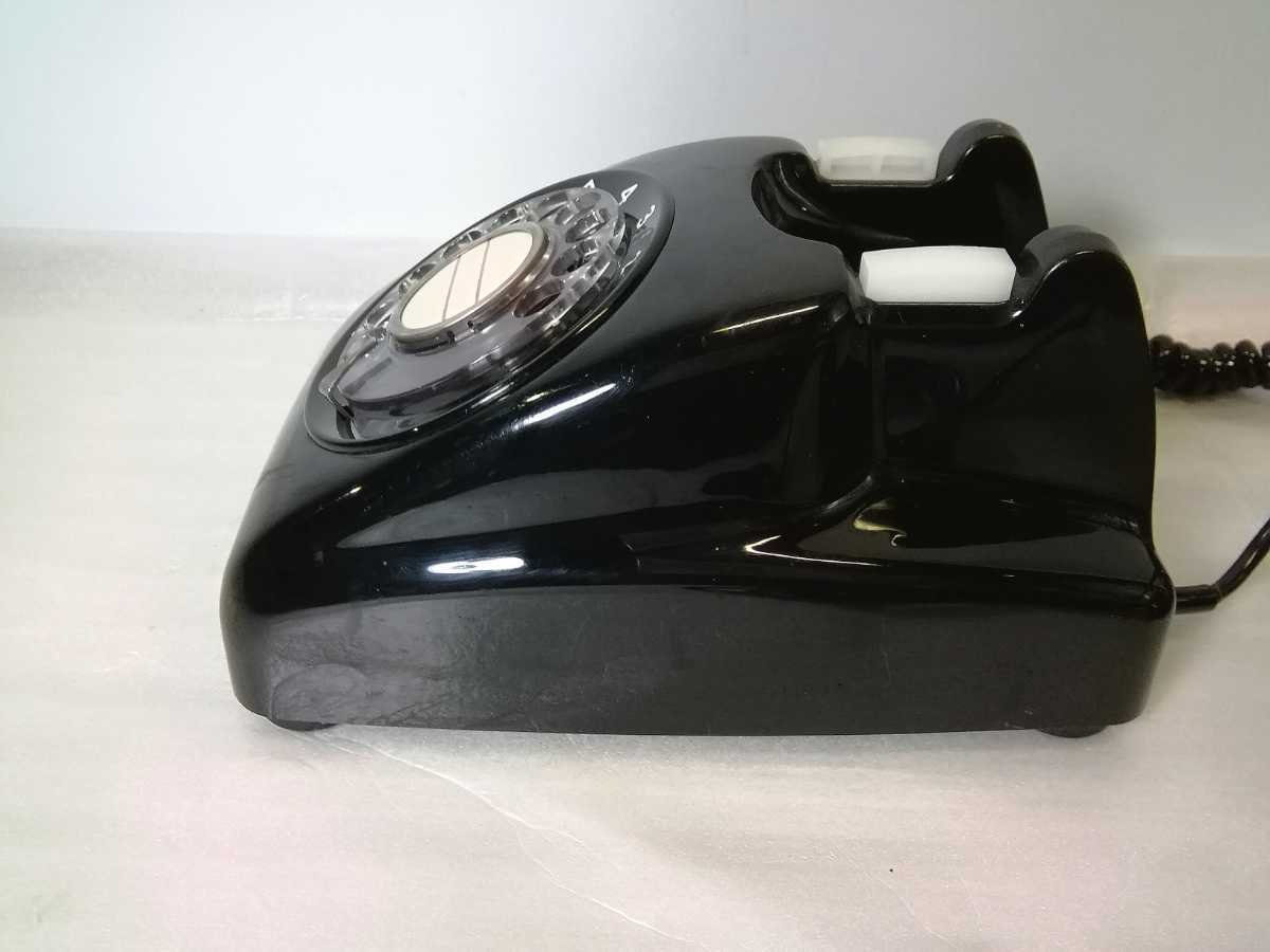 1 jpy start * black telephone TOSHIBA 78 600-A2 Toshiba dial type telephone dial telephone Showa Retro antique (az)