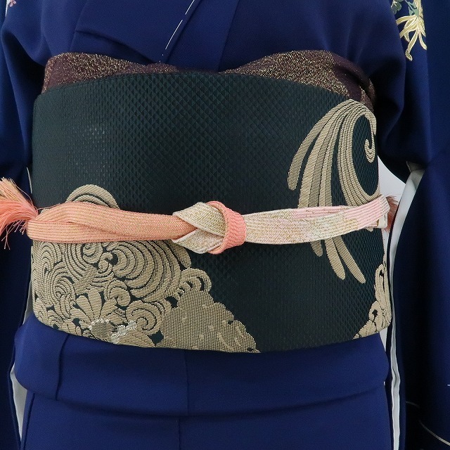 ゆめsaku2 新品 やまと誂製 帯板付き 付け帯 ワンタッチ式“静寂に堂々