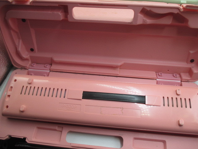 1円 YAMAHA ピアニカ 4台セット、P-32D ピンク・鍵盤ハーモニカ・まとめて・まとめ売りの画像4