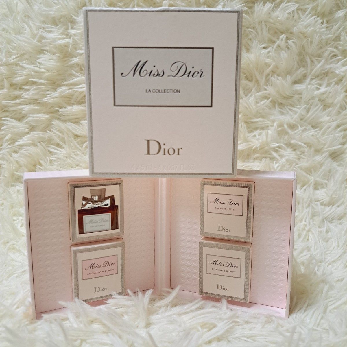Christian Dior 未使用 箱付きミスディオール 香水5ml 4点セット Miss Dior LA COLLECTION