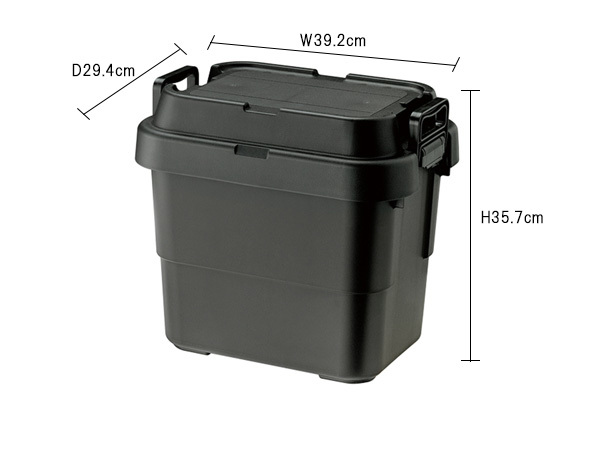  higashi . trunk cargo S cover 20L black W39.2×D29.4×H35.7 TC-20SBK outdoor camp storage box case Manufacturers direct delivery free shipping 