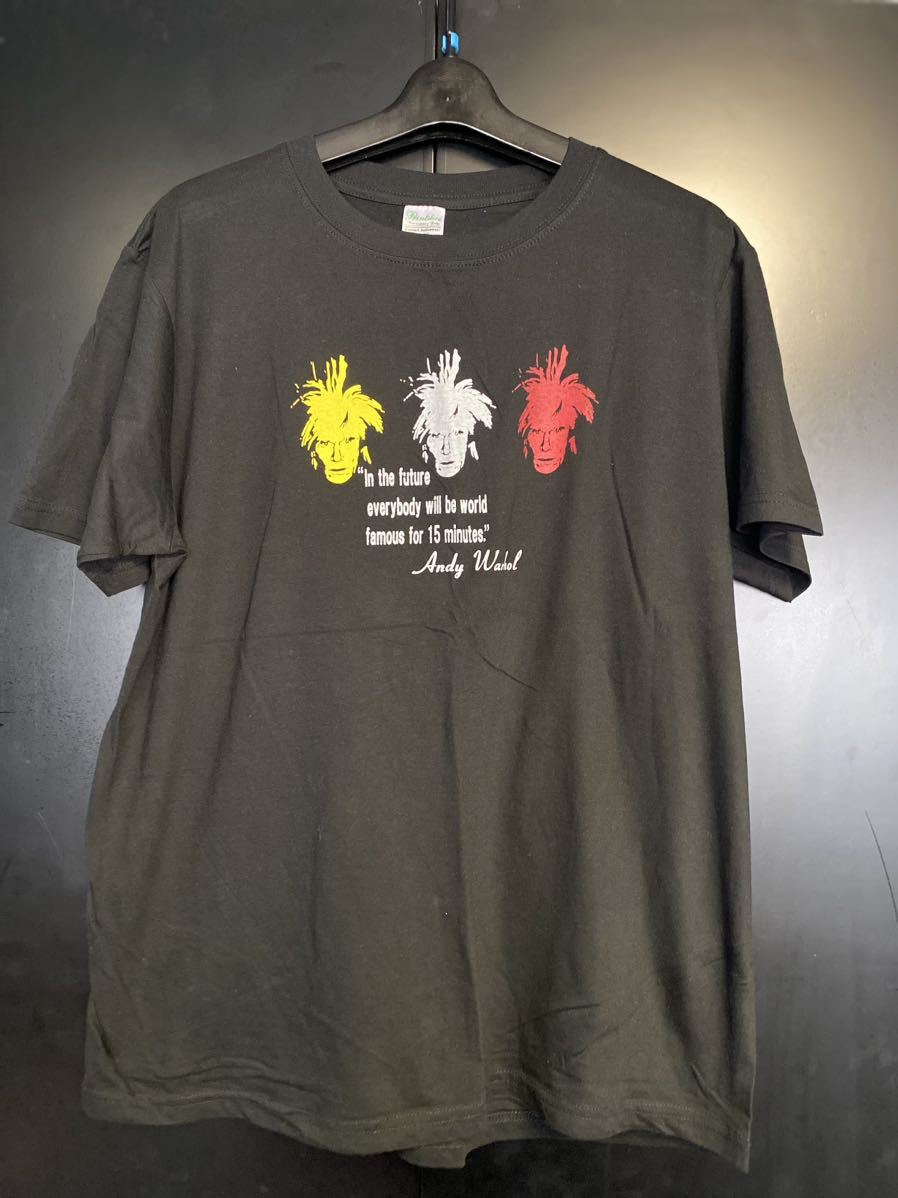 【SALE/60%OFF】 ANDY アンディ・ウォーホル ブラック フォトTシャツ サイズL WARHOL イラスト、キャラクター 【SALE/60%OFF】 ANDY アンディ・ウォーホル ブラック フォトTシャツ サイズL WARHOL イラスト、キャラクター